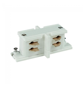 Accessorio connettore lineare per binario trifase bianco